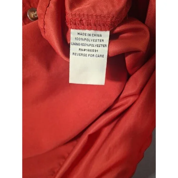 Ole Miss Shirt Men L Red Drake Waterfowl Fishing Vented Short Sleeve Football - Picture 7 of 11